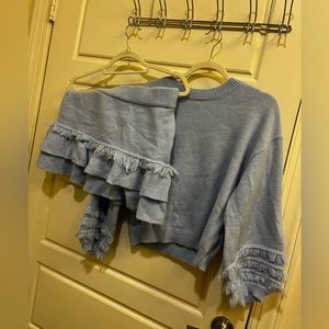 Sweater and skirt set